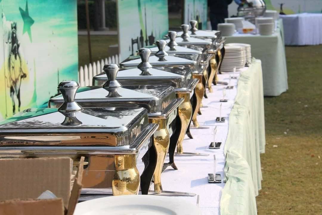 Sparkling Buffet dishes